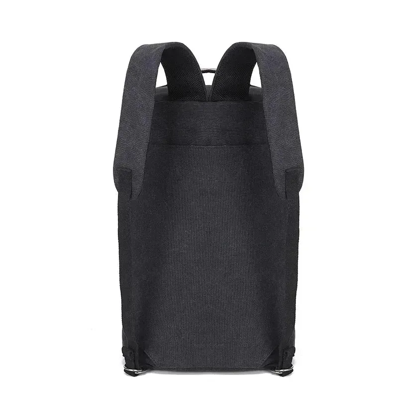 Adventure-Ready Men's Canvas Rucksack Duffle Bag with Shoulder Strap