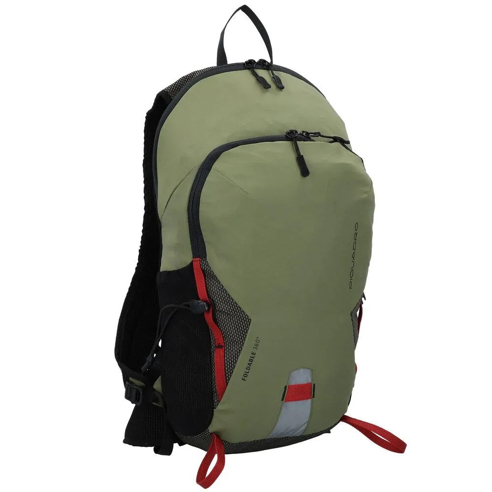 Backpack Piquadro Foldable, olive
