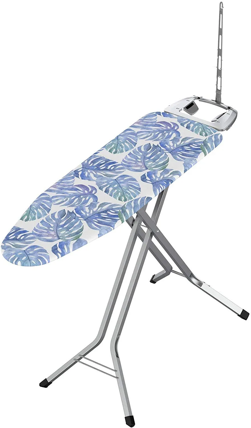 Bartnelli Rorets Ironing Board with Cover Pad, Height Adjustable, Safety Iron Rest, Safety Storage Lock, 4 Layer Pad, Home Laundry Room or Dorm Use