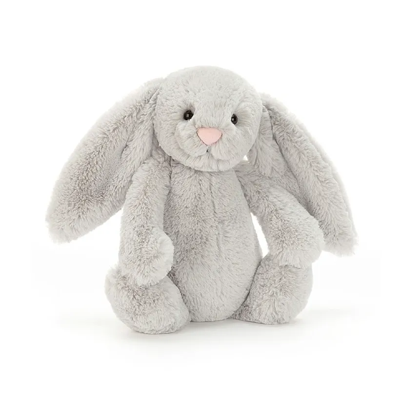 Bashful Bunny Soft Toy | Silver
