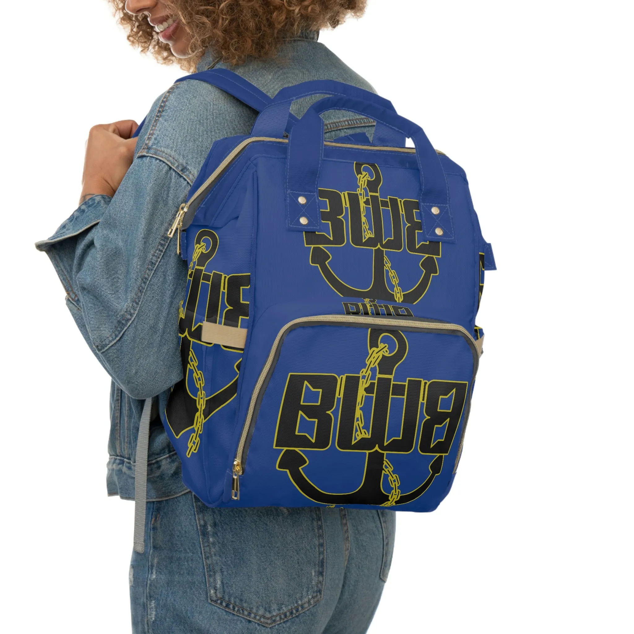 Blue Multifunctional Backpack