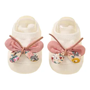 Bow Socks | Floral
