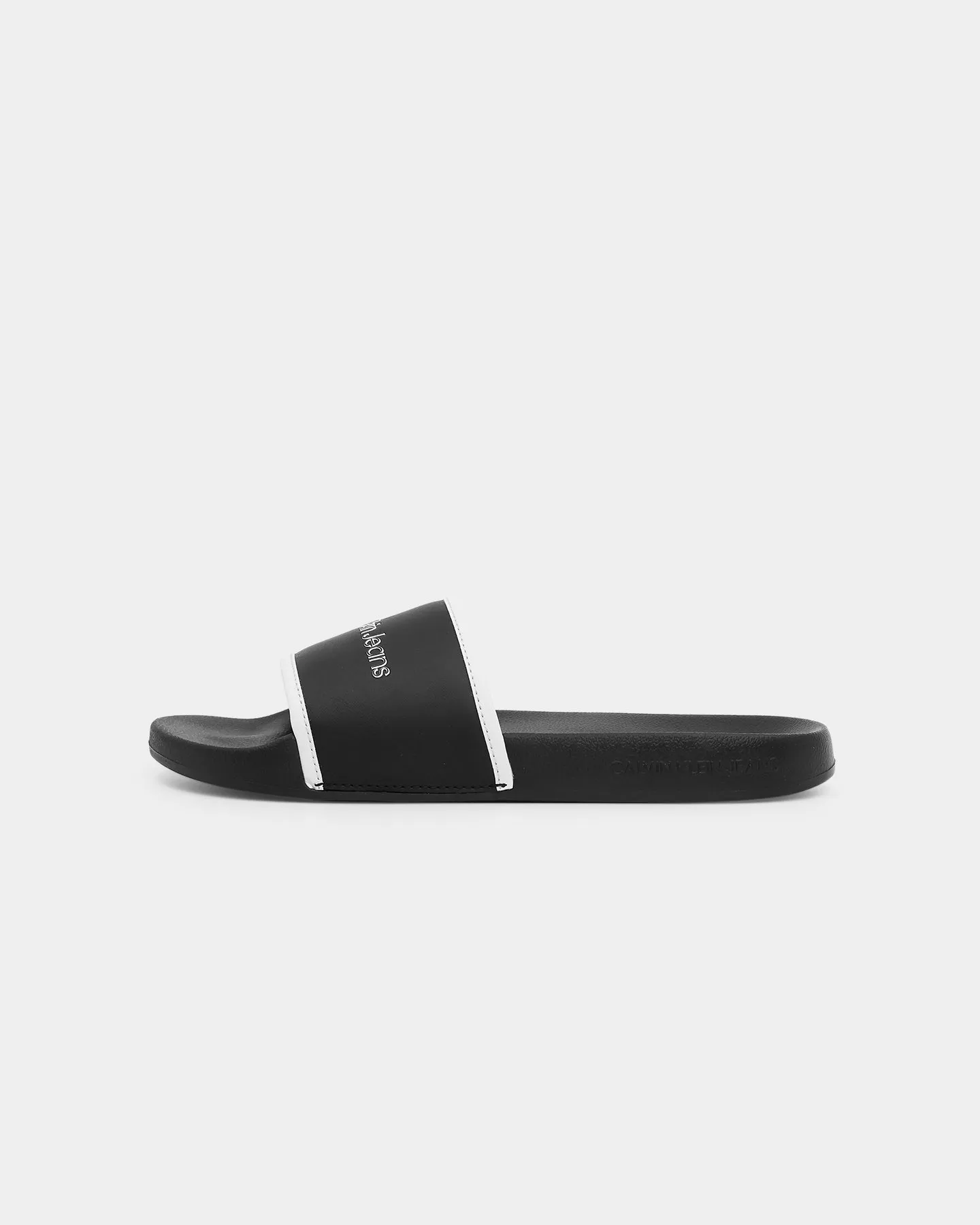 Calvin Klein Women's Institutional Logo Slide Black