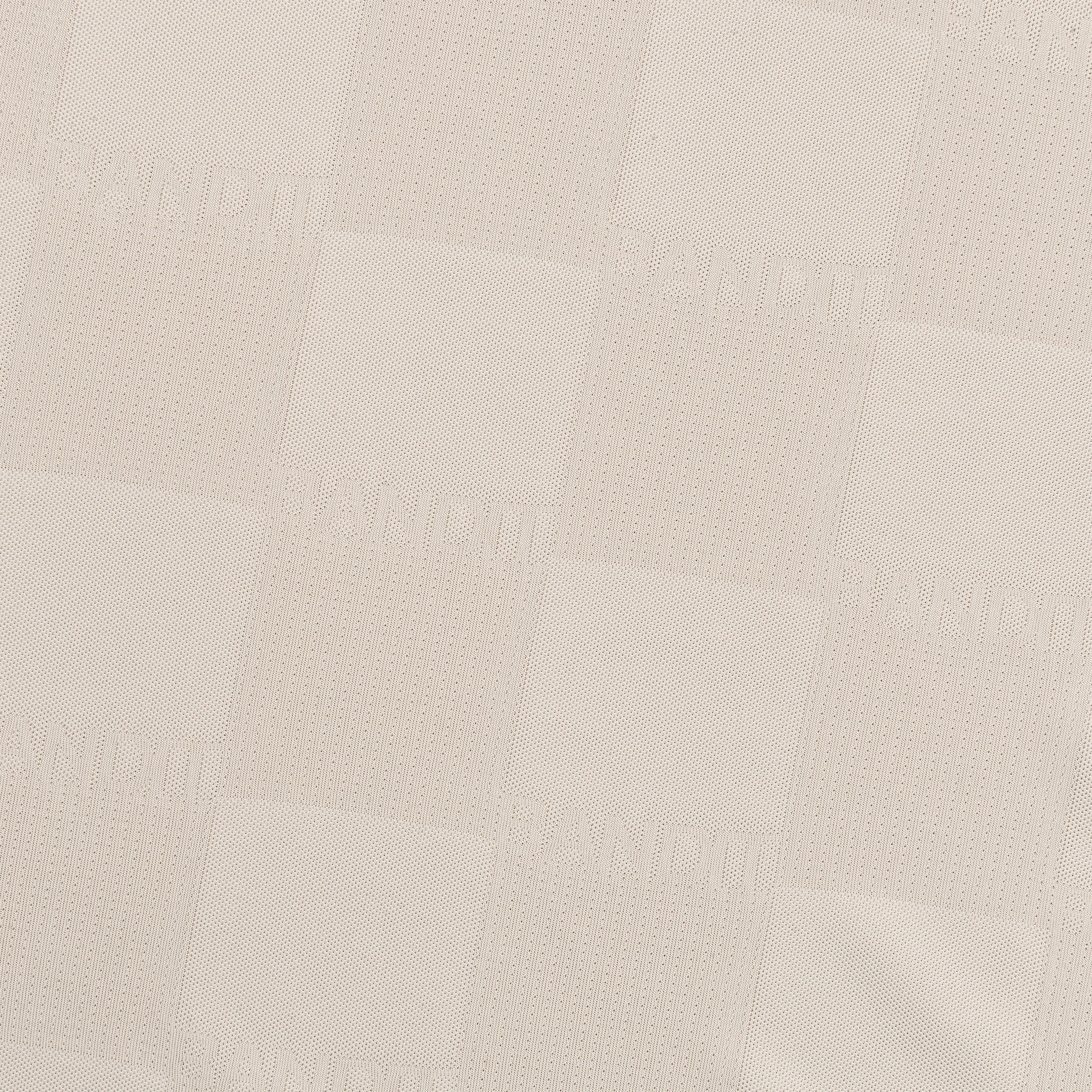 Cheque Jacquard Long Sleeve - Stone