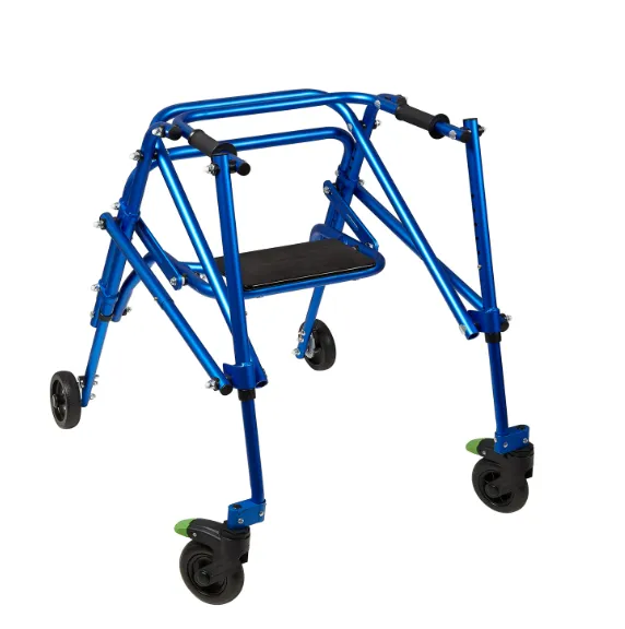 Circle Specialty 4 Wheel Klip Walker with Flip Up Seat