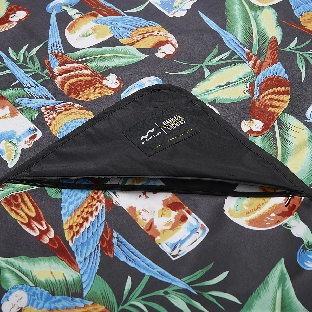 Cocktail Party Quick-Dry Picnic Blanket | Hoffman Fabrics x Slowtide
