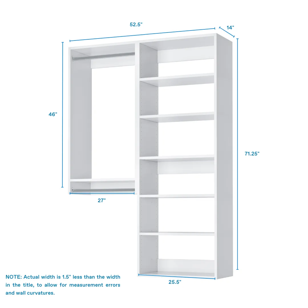 Complete Compact Closet Kit