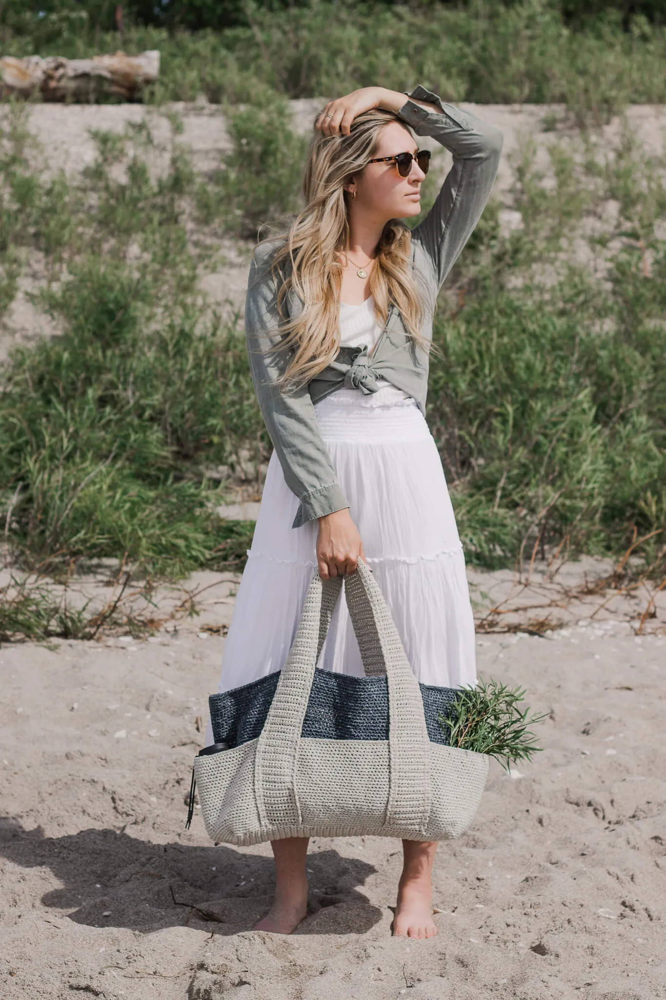 Crochet Kit - Twin Lakes Beach Tote