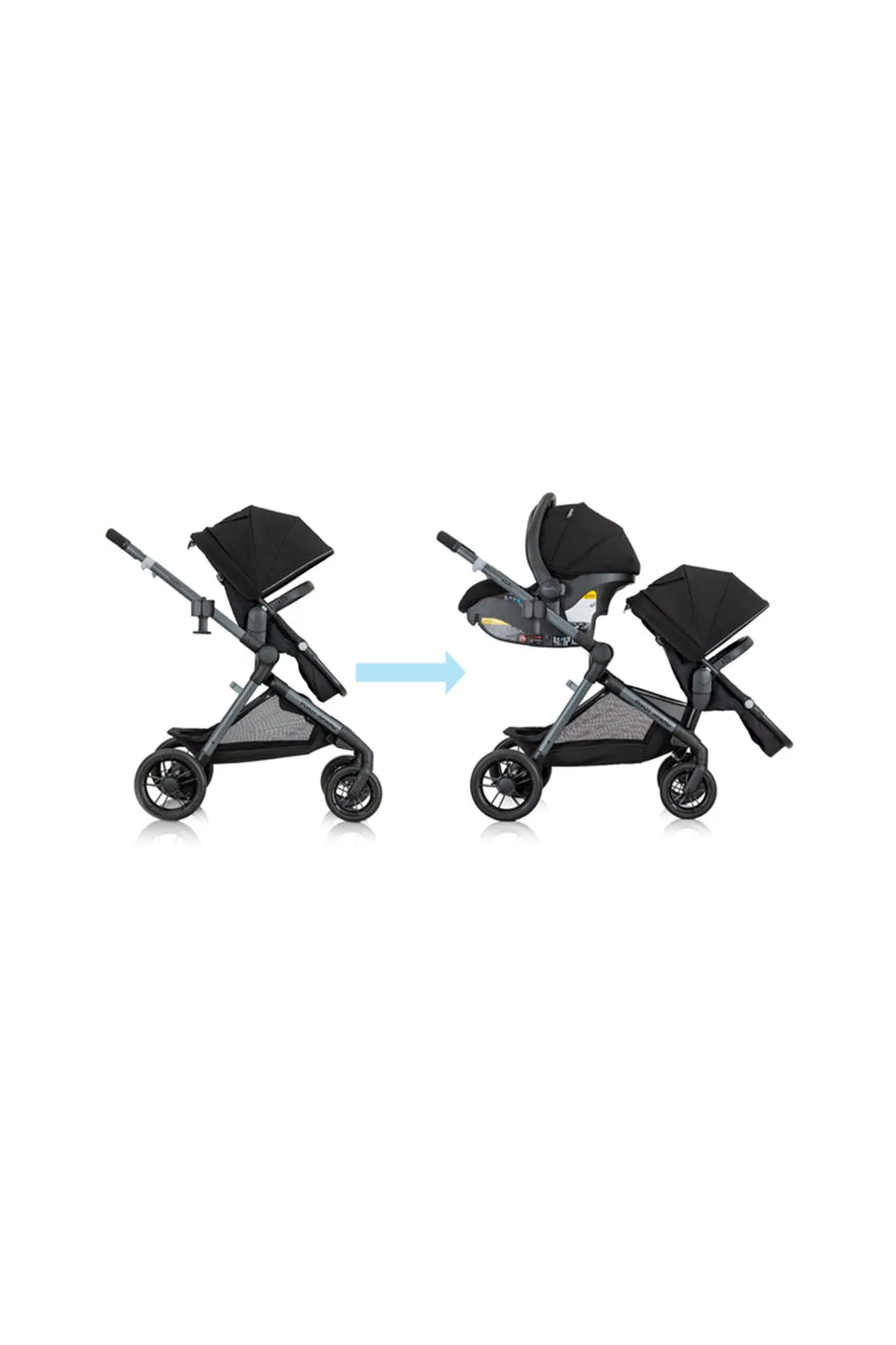 Evenflo Pivot Xpand Stroller Travel System