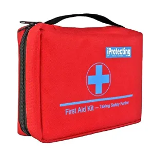 First Aid Kit 119 pcs - Professional Design for Car, Home, Camping, Travel, Outdoors or Sports, Small & Compact