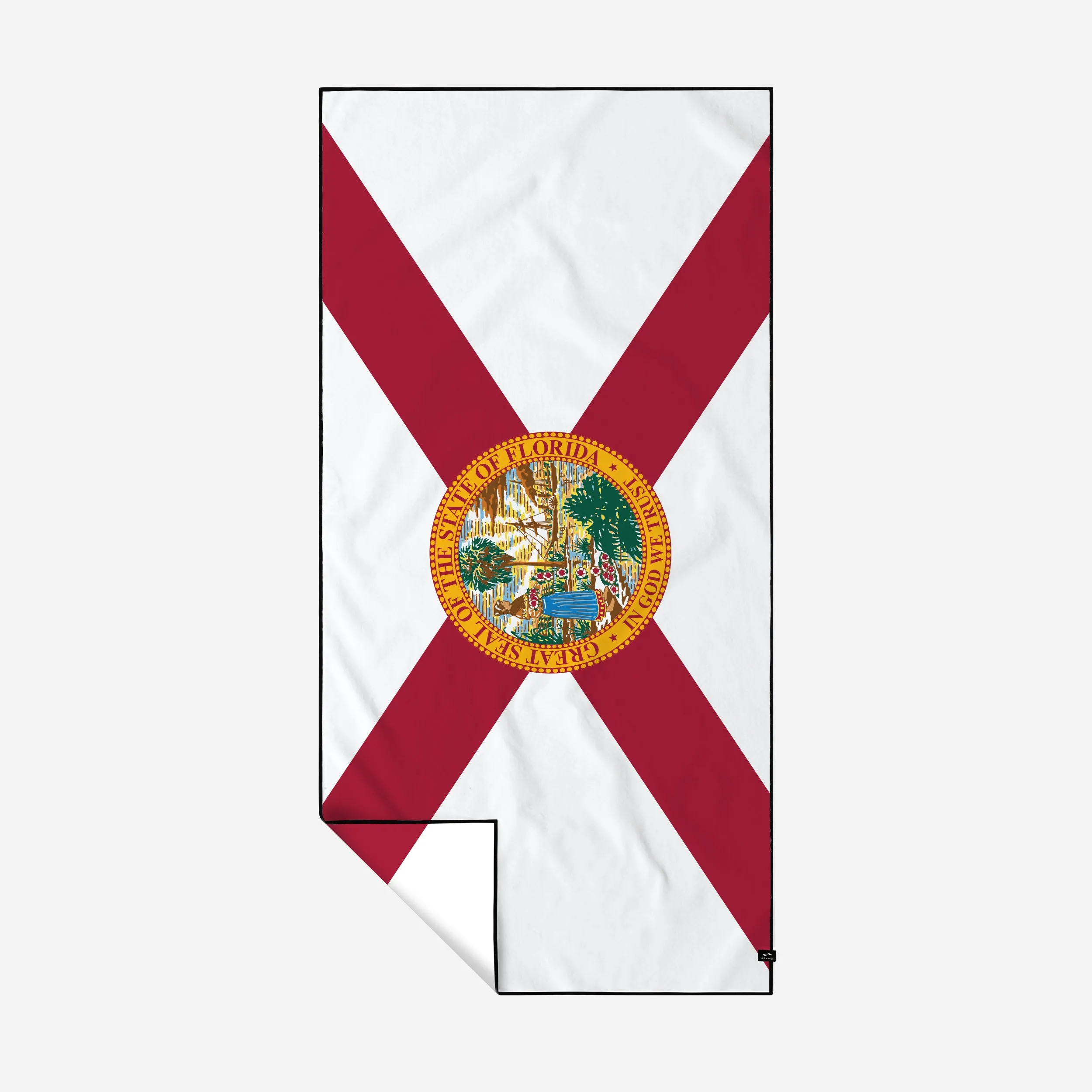 Florida Flag Performance Quick-Dry Travel Towel