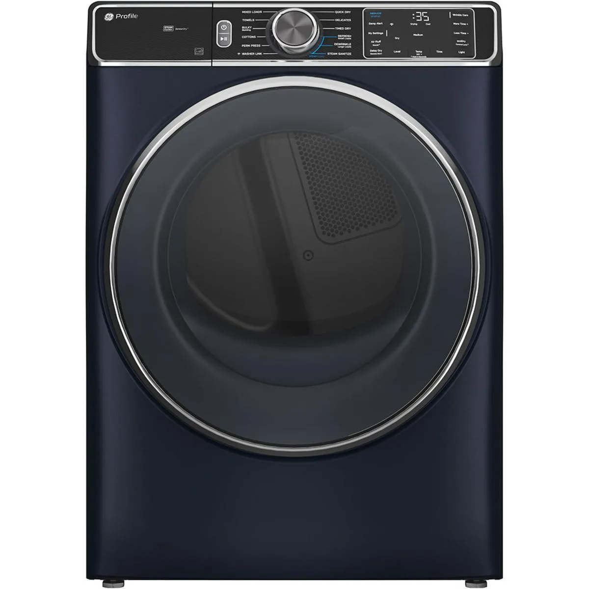GE Profile 7.8 cu. ft. Front Loading Electric Dryer with Steam and Sanitize Cycle PFD87ESMVRS
