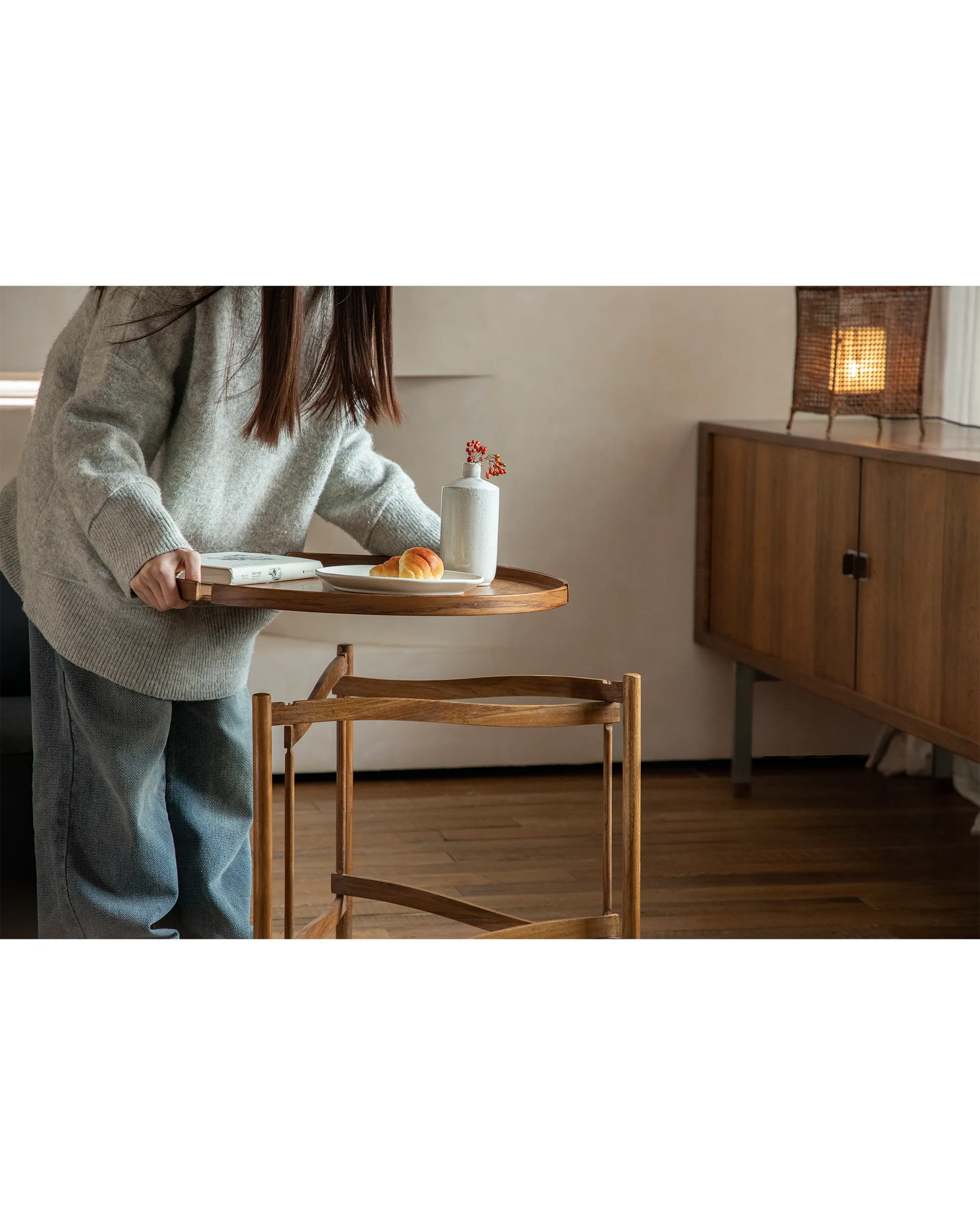 Hansen Tray Side Table