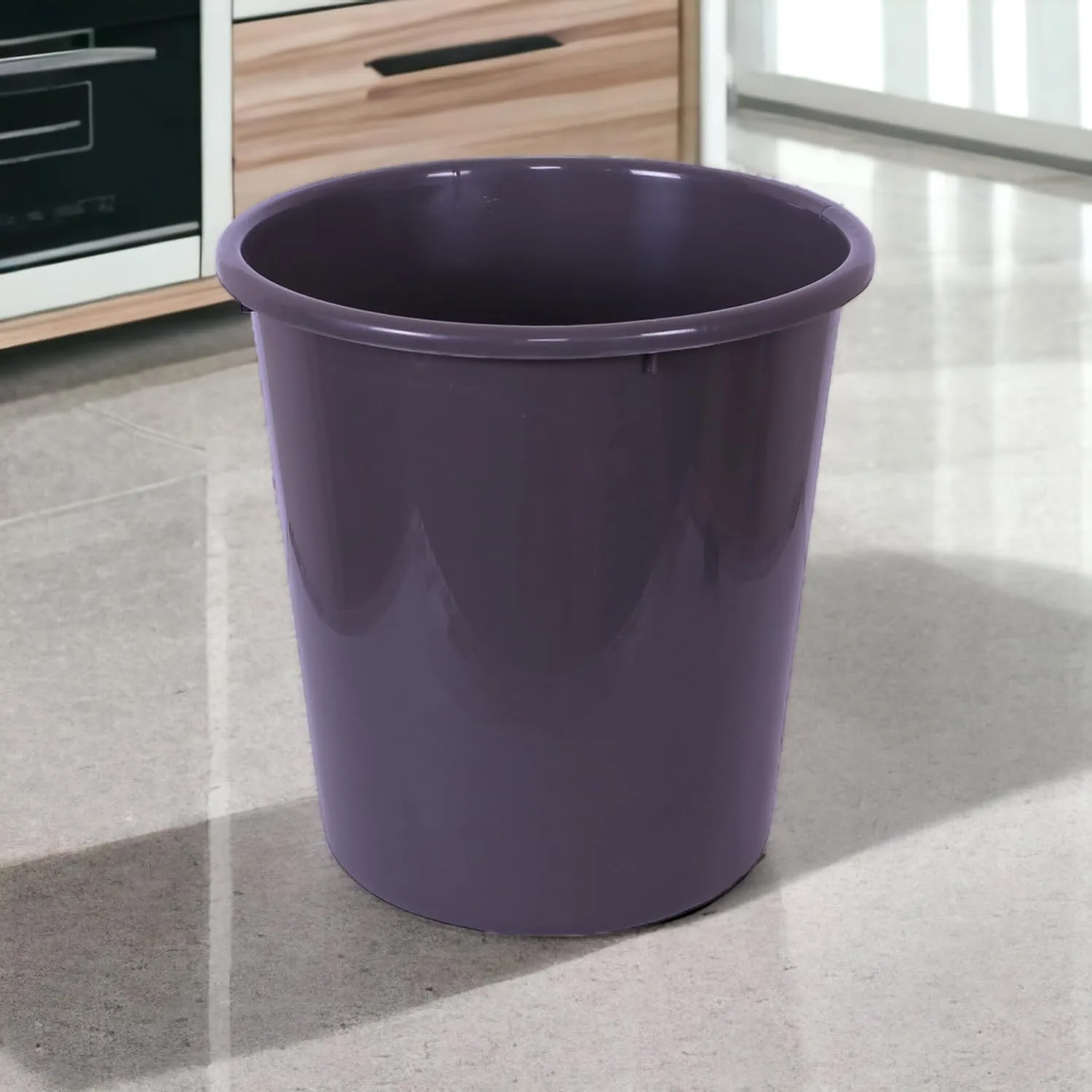 Heart Home Dustbin | Open Dustbin | Plastic Garbage Dustbin | Dustbin For Kitchen | Dustbin For Bathroom | Office Dustbin | Plain Sada Dustbin | 13 LTR | Pack of 2 | Multi