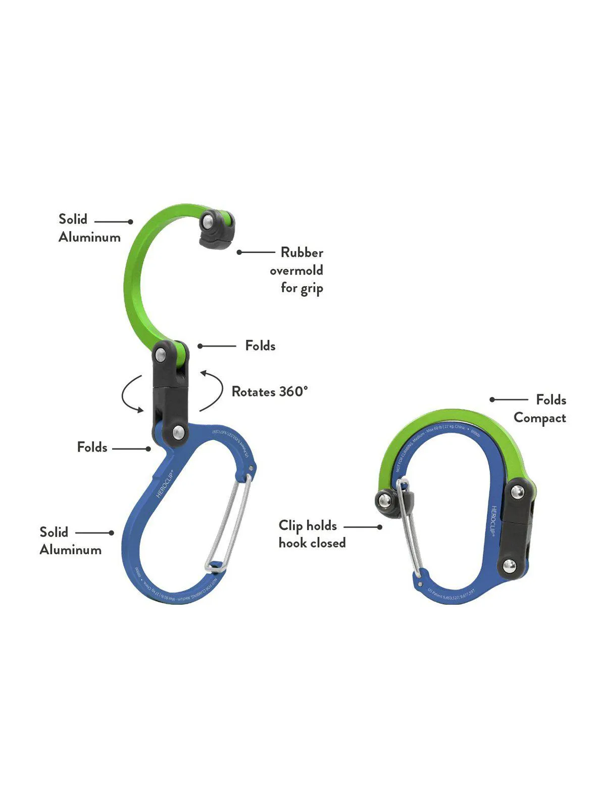 Heroclip Carabiner Medium Go Seattle