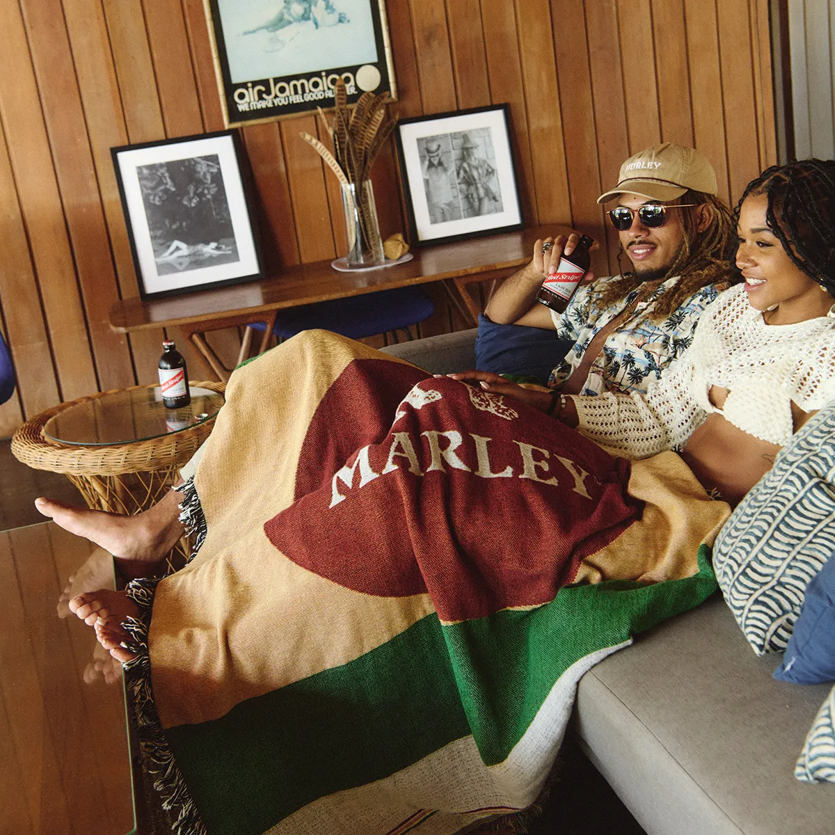Judah Tapestry Blanket | Bob Marley x Slowtide