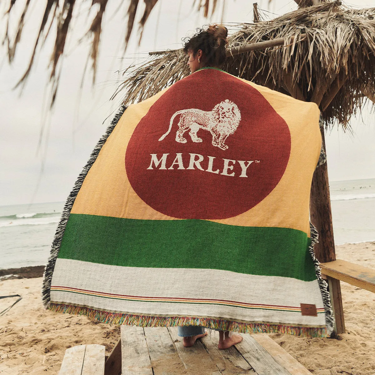 Judah Tapestry Blanket | Bob Marley x Slowtide