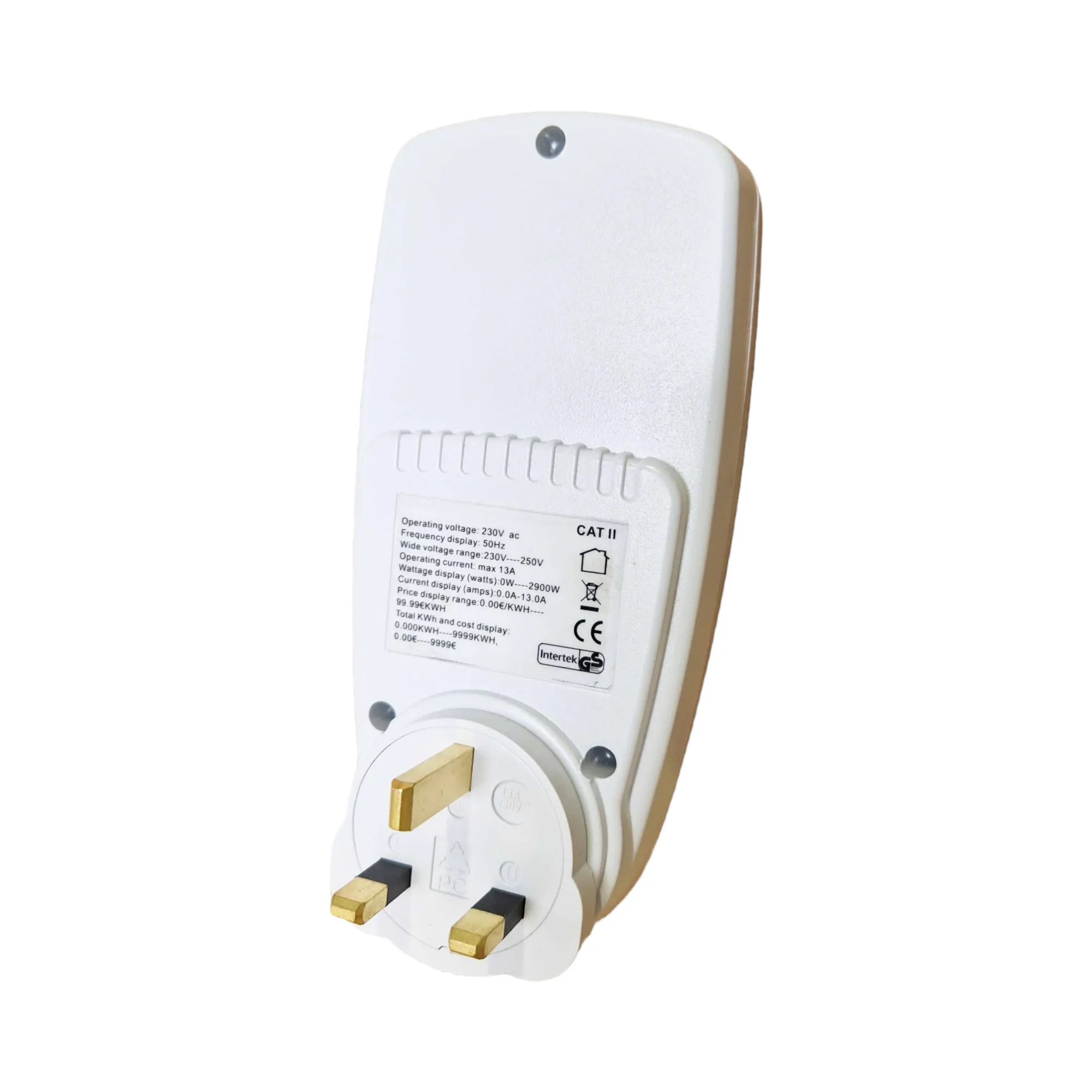 MaxEco Power UK Plug Energy Meter