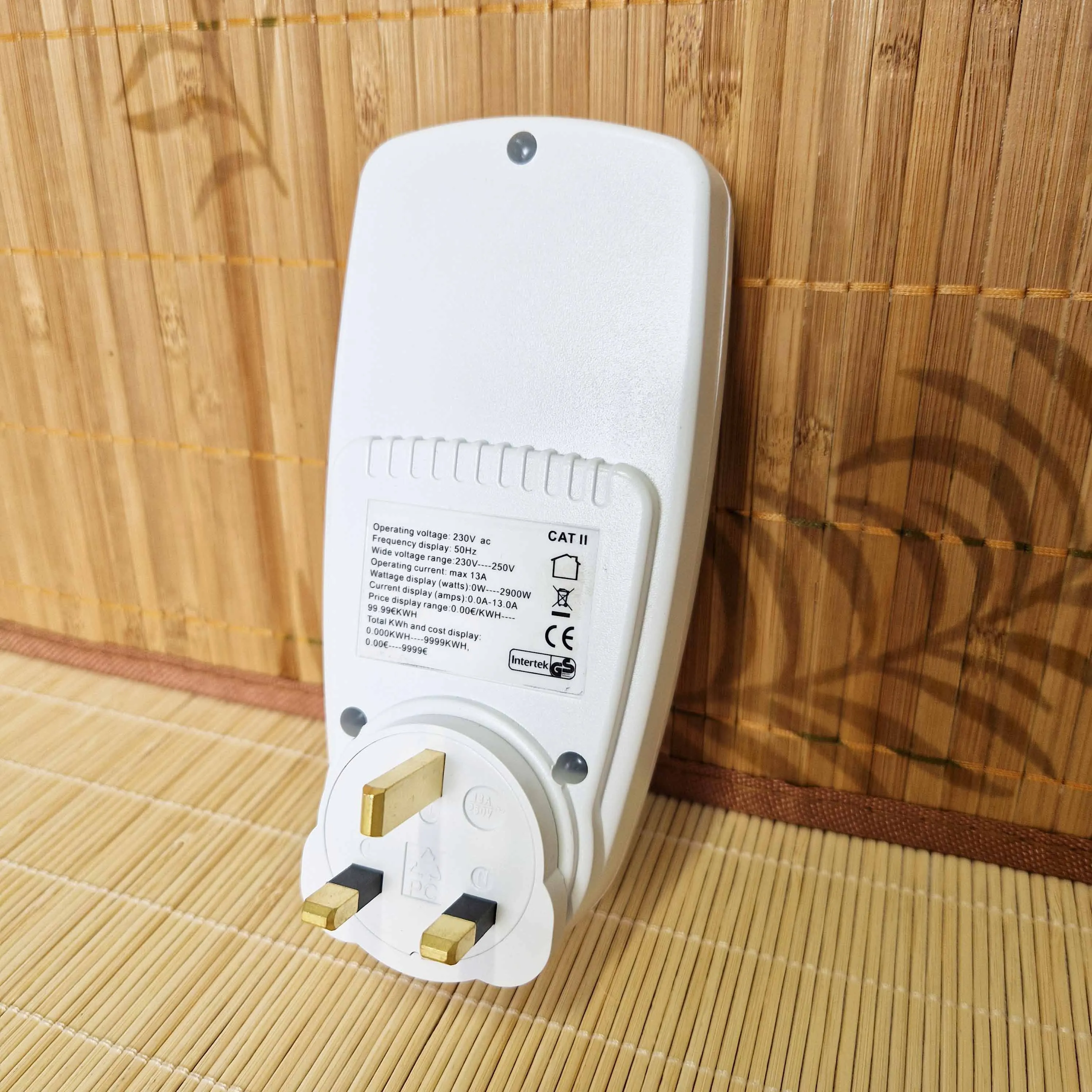 MaxEco Power UK Plug Energy Meter