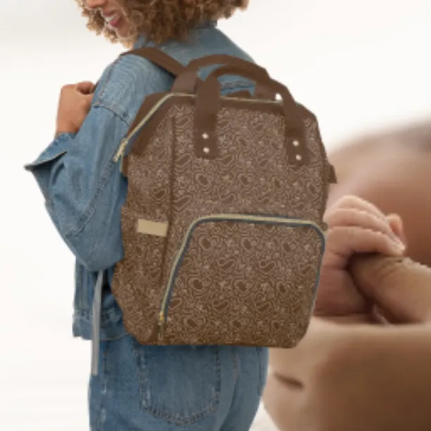 Multifunctional SCBC "Love" Diaper Bag. Baby Bag, New Mom, Infant Apparel, Baby Accessories, Baby Boy, Baby Girl, Backpack, Diaper Bag
