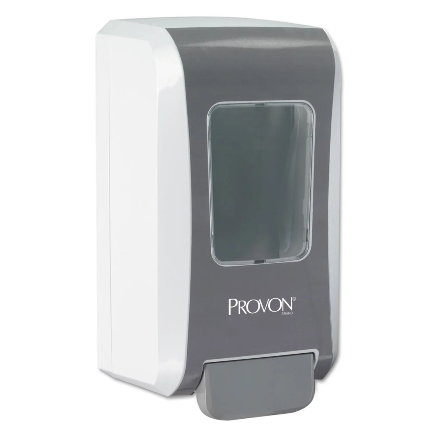 Provon Fmx-20 Soap Dispenser, 2000 Ml, 6.5" X 4.7" X 11.7", Gray/White - GOJ527706EA