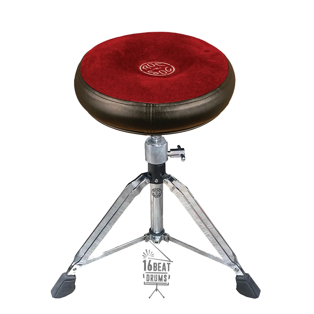 Roc N Soc (MS-R) Premium ROUND Seat w Manual Spindle (Standard Height 18" to 24")