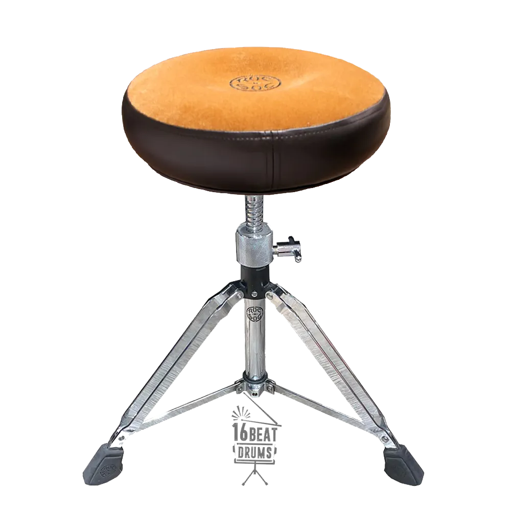 Roc N Soc (MS-R) Premium ROUND Seat w Manual Spindle (Standard Height 18" to 24")