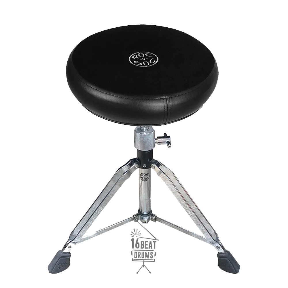 Roc N Soc (MS-R) Premium ROUND Seat w Manual Spindle (Standard Height 18" to 24")